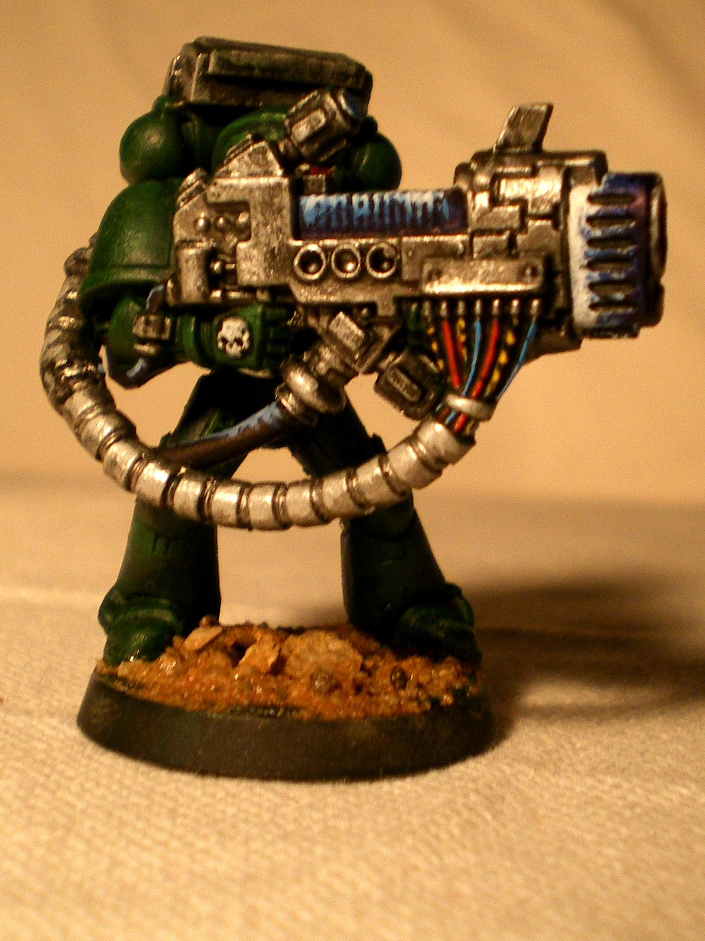Dark Angels, Devestator, Plasma Cannon, Space Marines heavy plasma